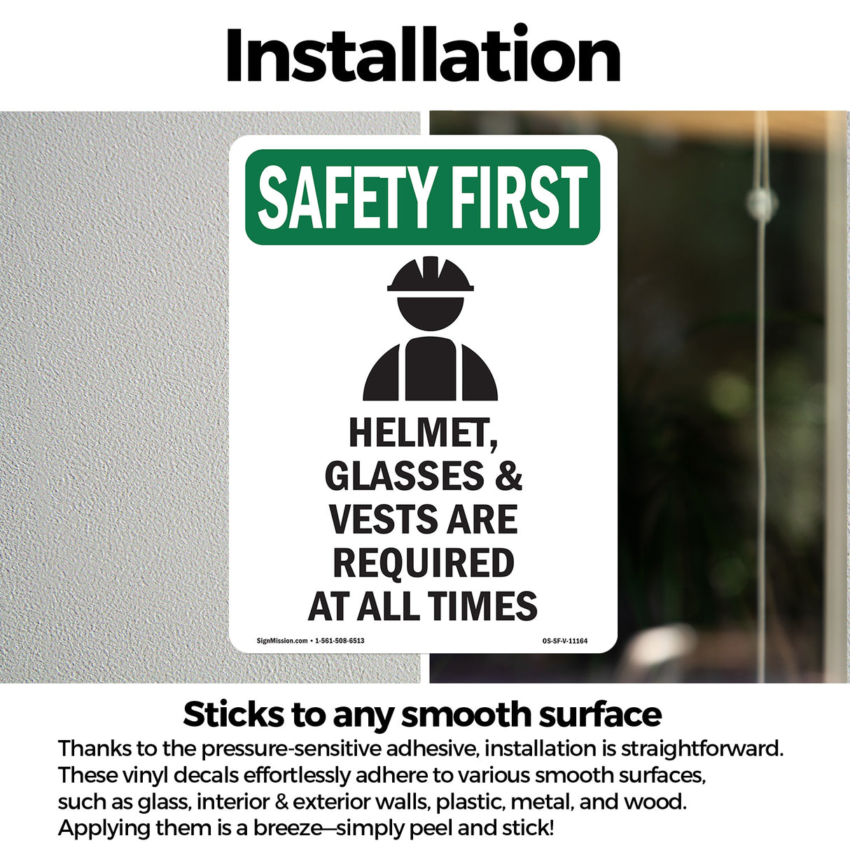 Helmet, Glasses & Vests Are With Symbol