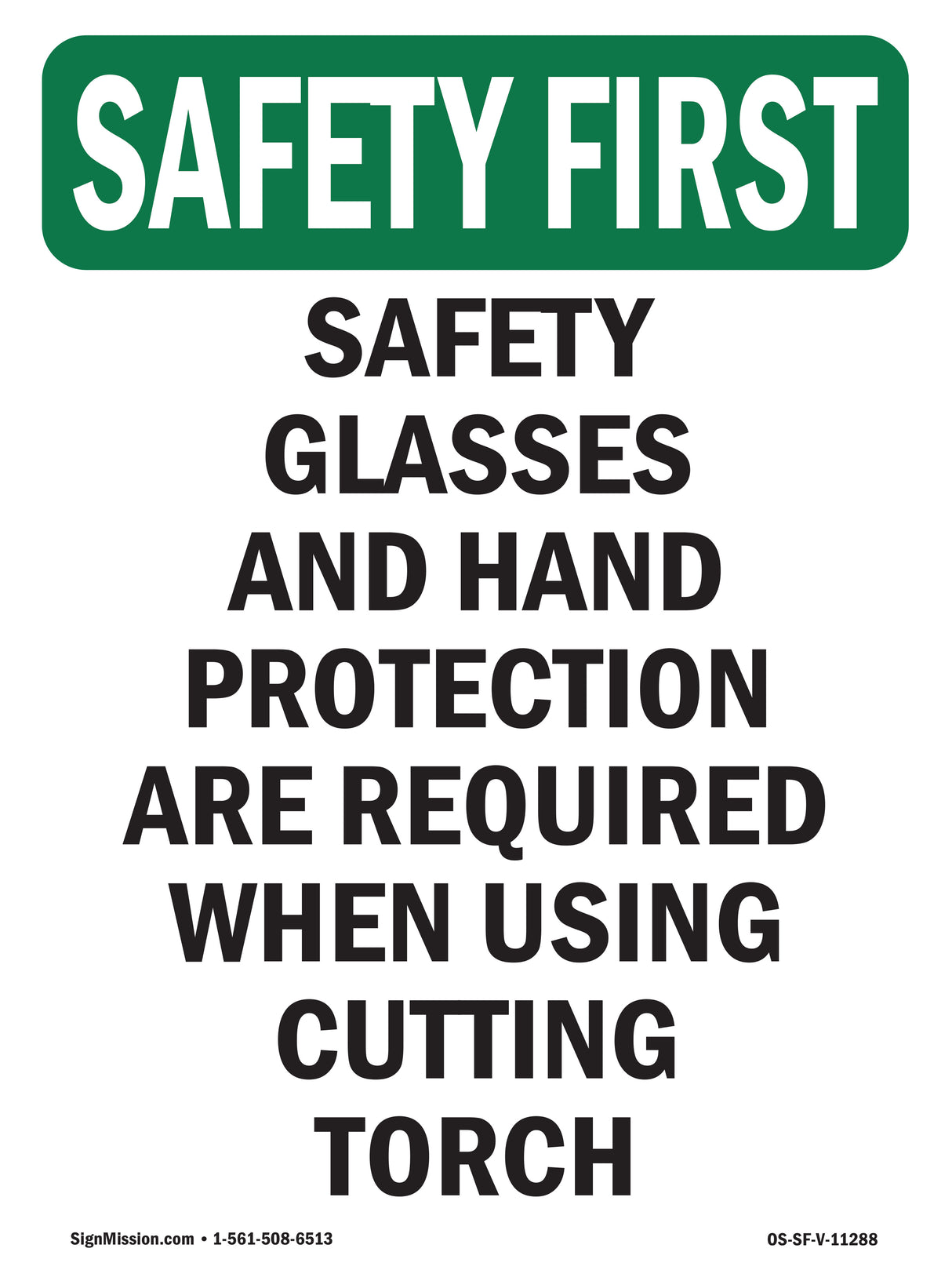 Safety Glasses And Hand Protection