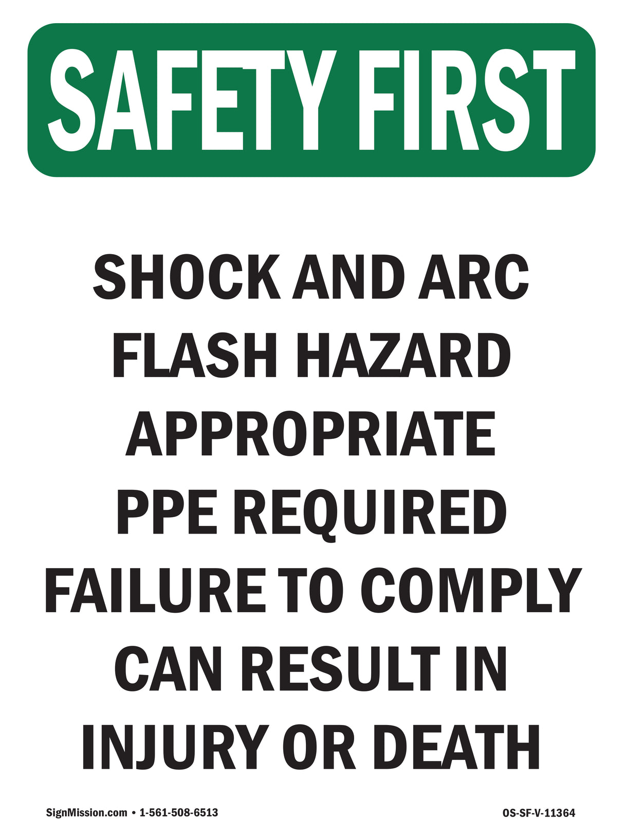 Shock And Arc Flash Hazard Appropriate