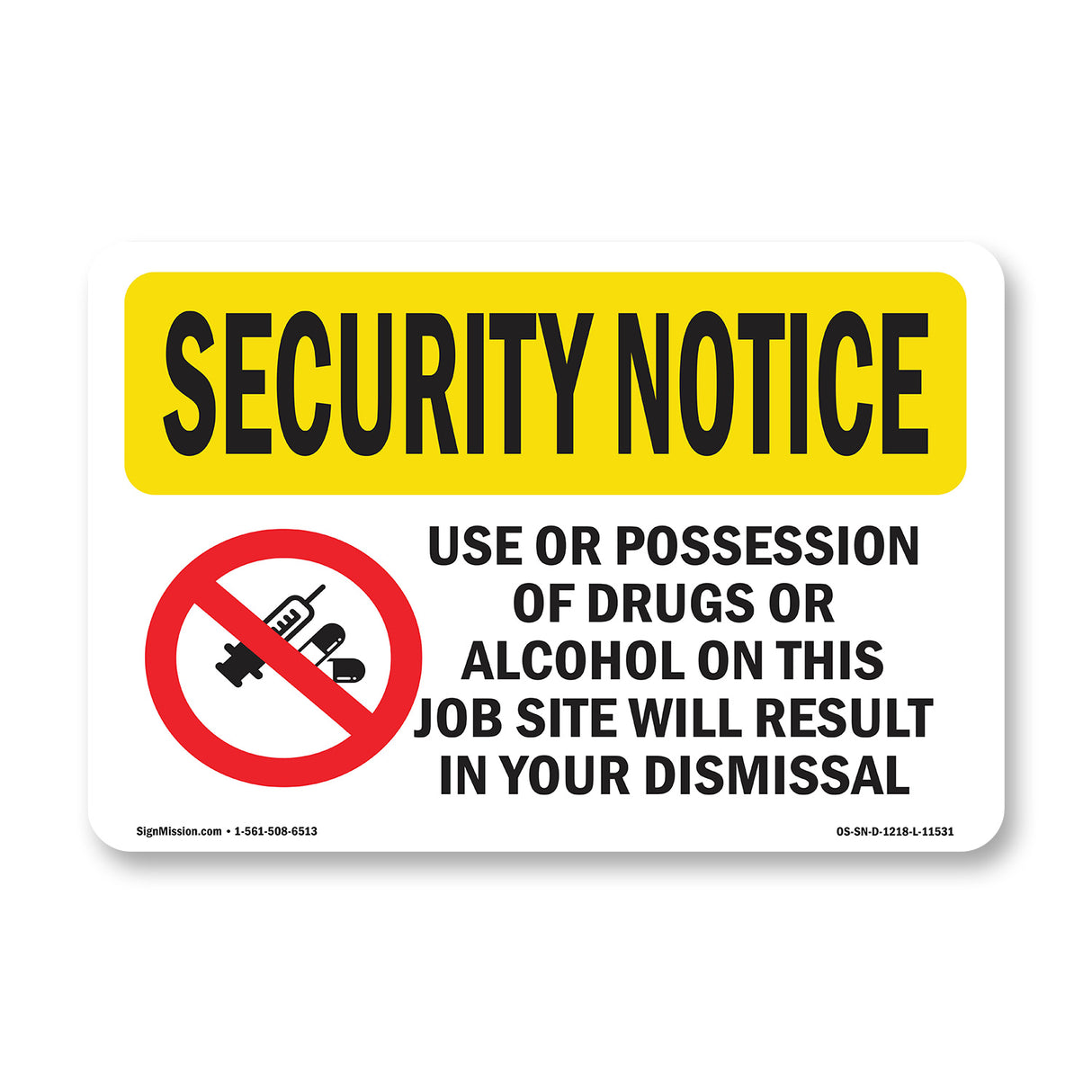 Drugs Or Alcohol Result Dismissal