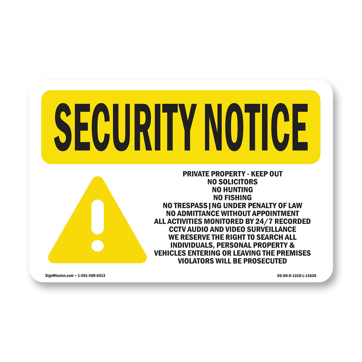 Private Property Keep Out