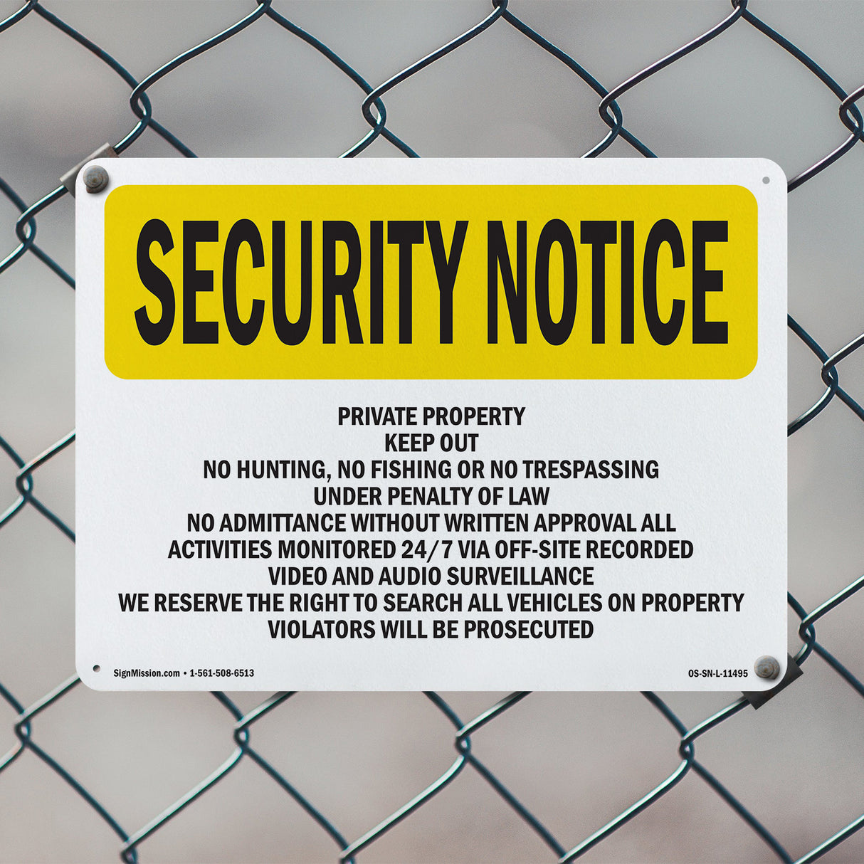 Private Property Keep Out No Hunting,