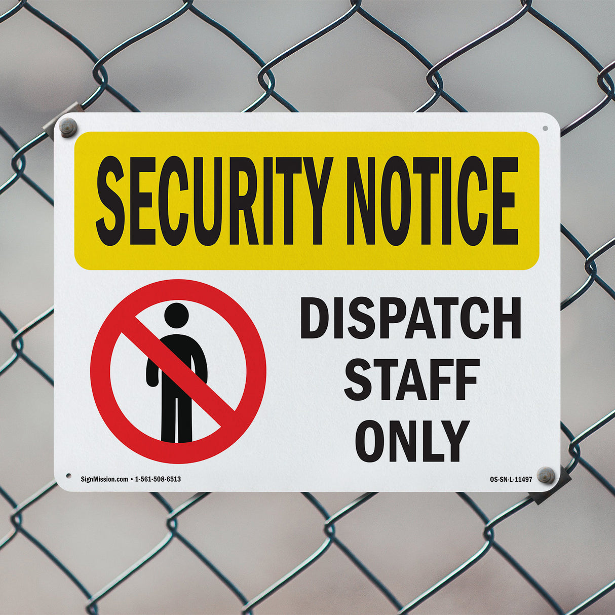 SECURITY Dispatch Staff Only With Symbol