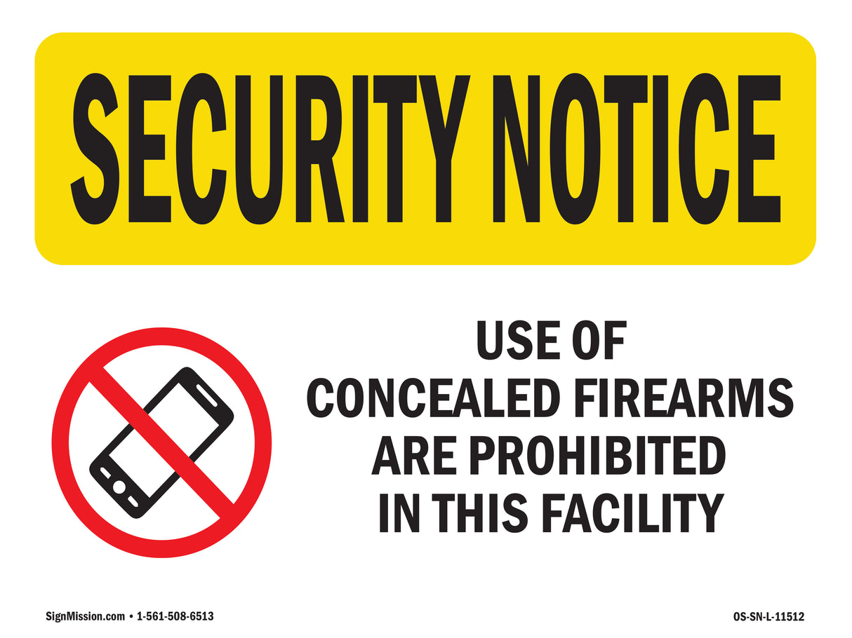 Cellular Phone Prohibited Facility