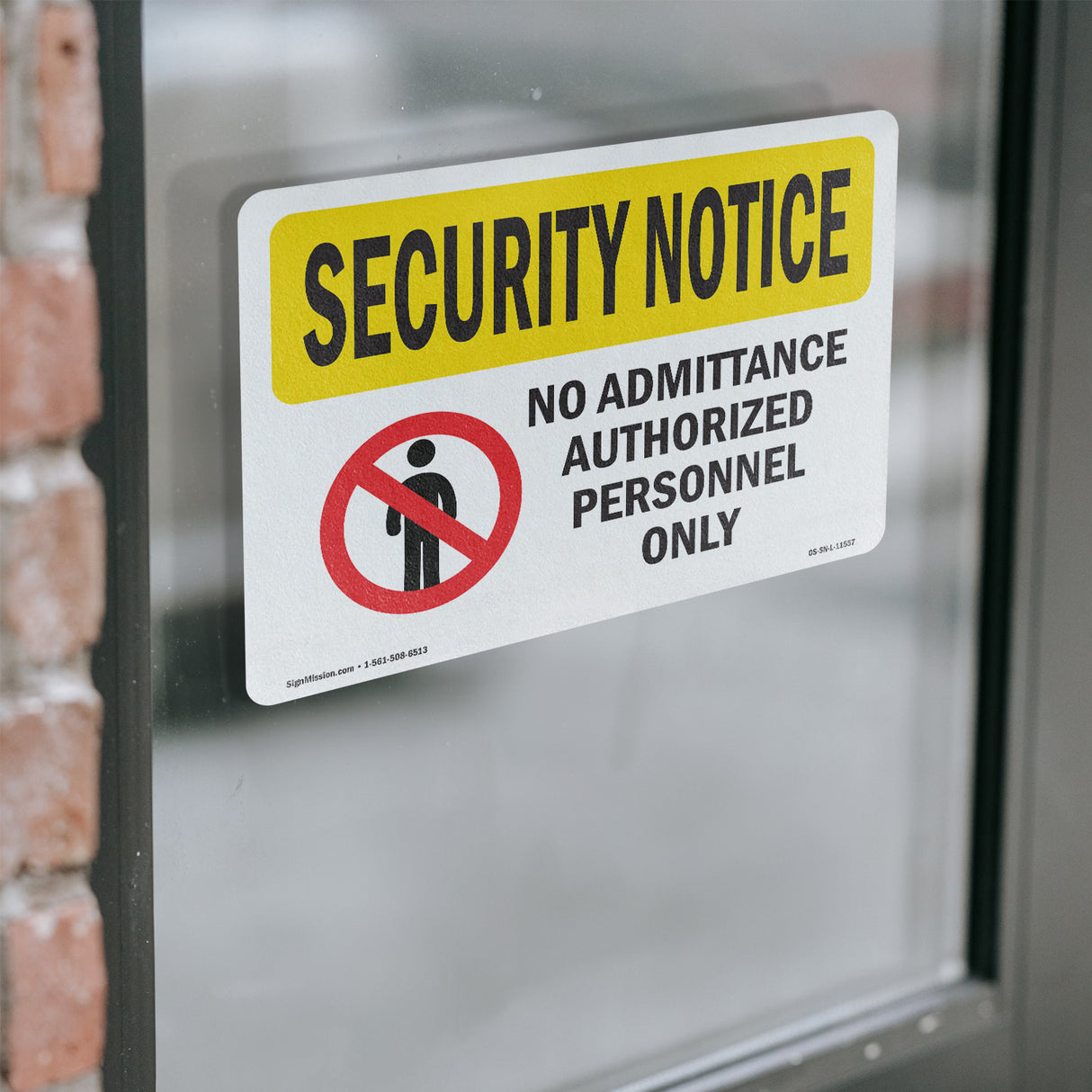 No Admittance Authorized Only