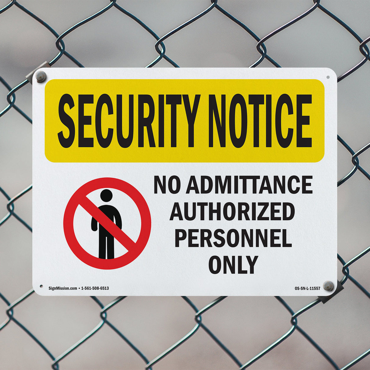 No Admittance Authorized Only