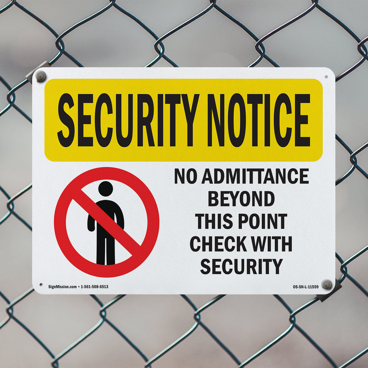 No Admittance Beyond This Point