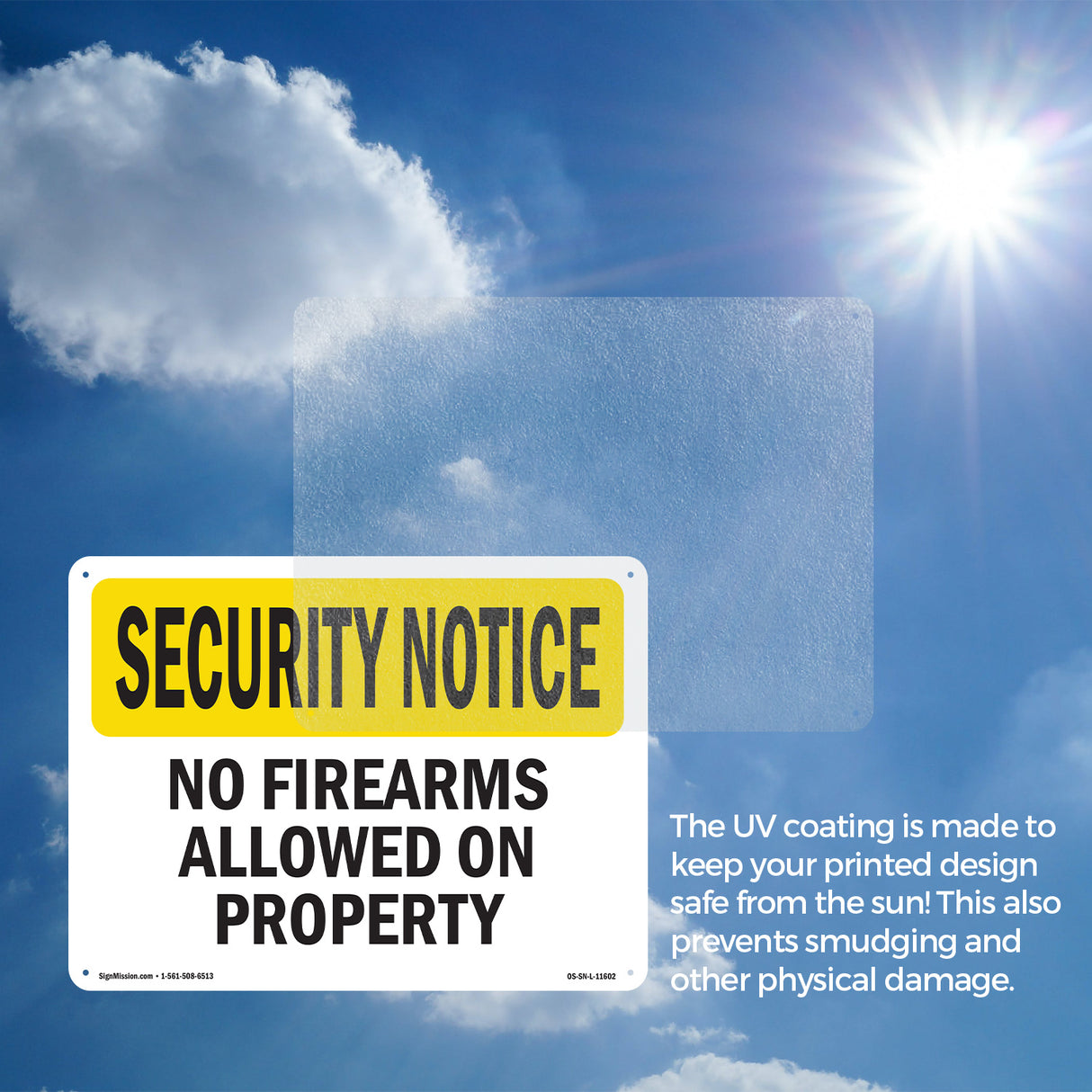 No Firearms Allowed On Property