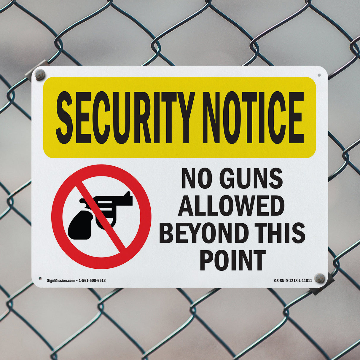 No Guns Allowed Beyond This Point