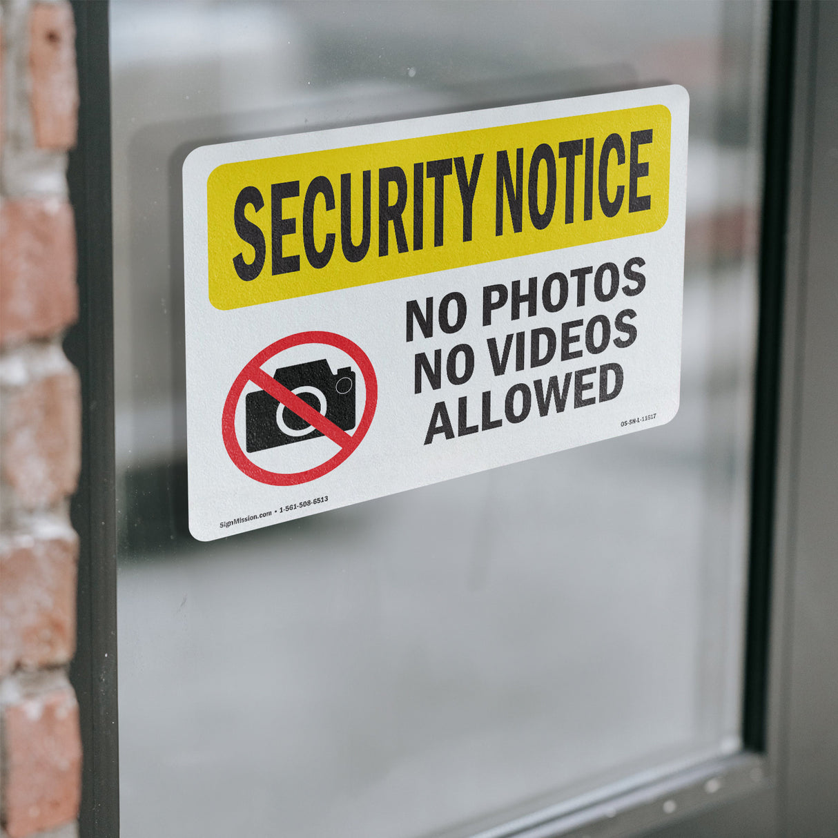 No Photos Or Video Allowed