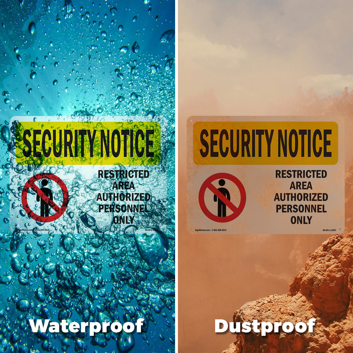 Restricted Area Authorized Spanish