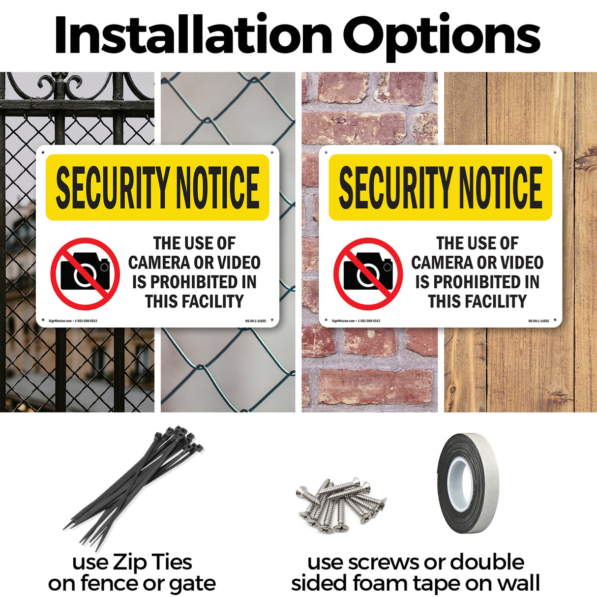 Camera Or Video Prohibited Spanish