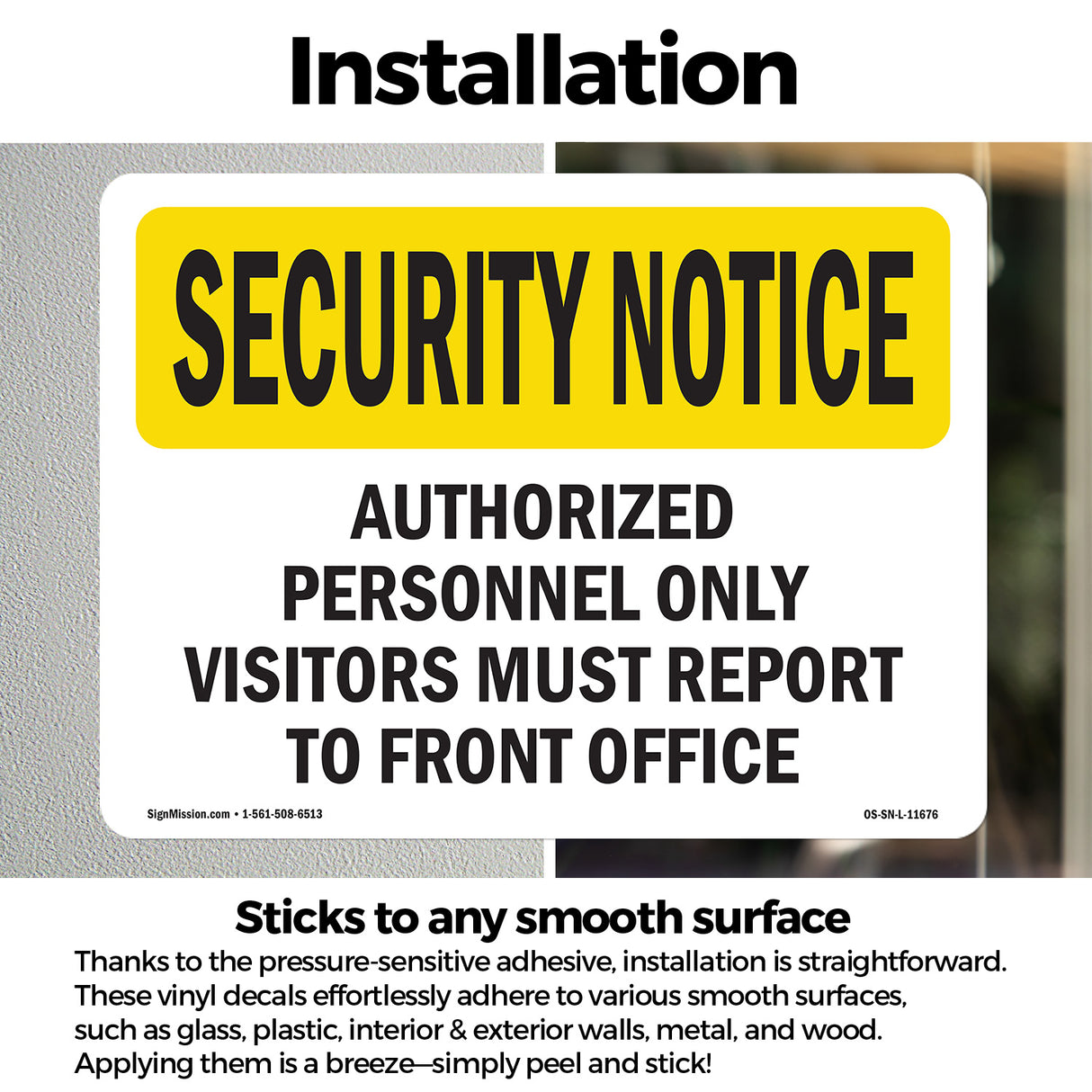 Visitors Report To Front Office