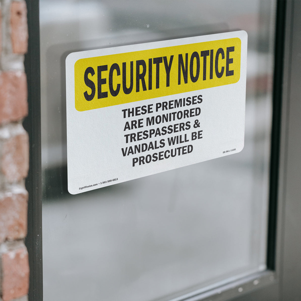 These Premises Are Monitored Trespassers