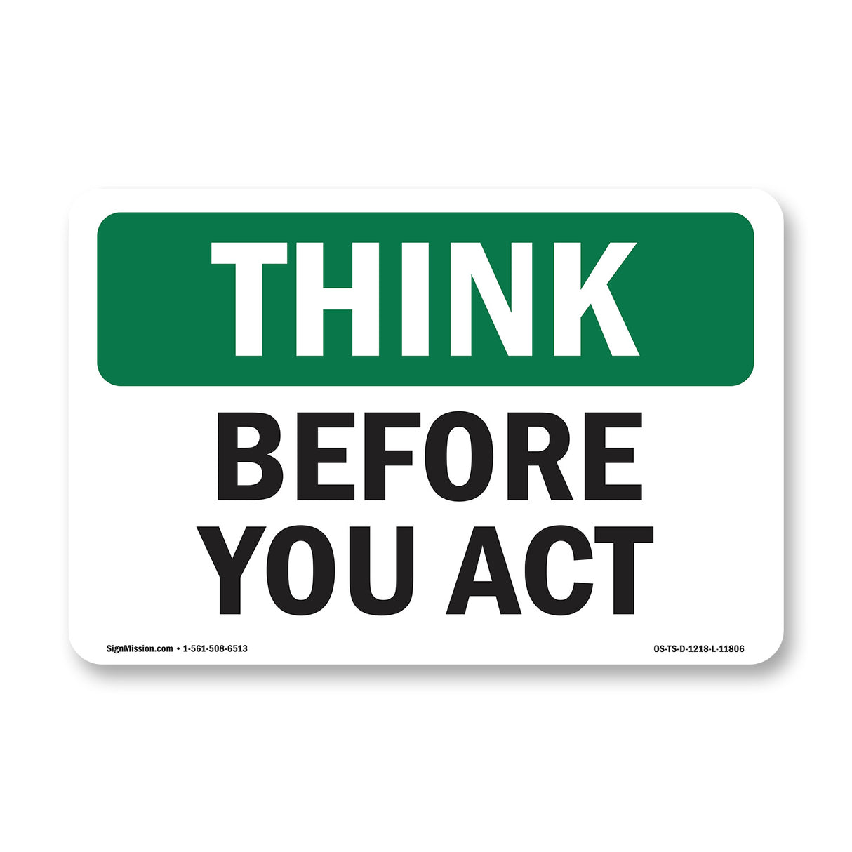 Before You Act