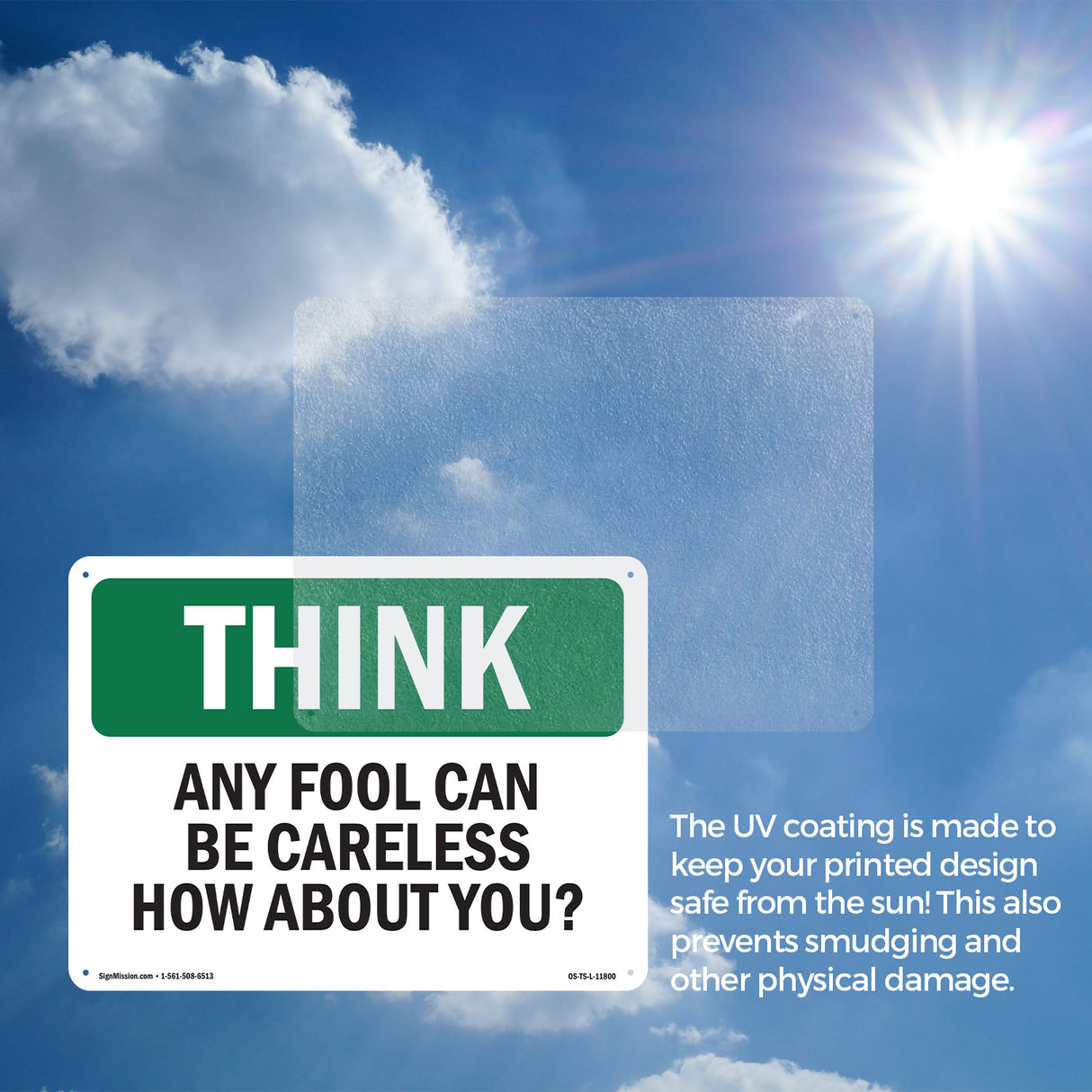 Any Fool Can Be Careless How About You