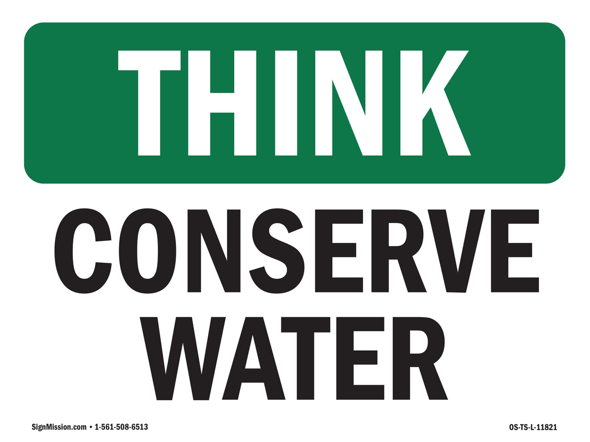 Conserve Water