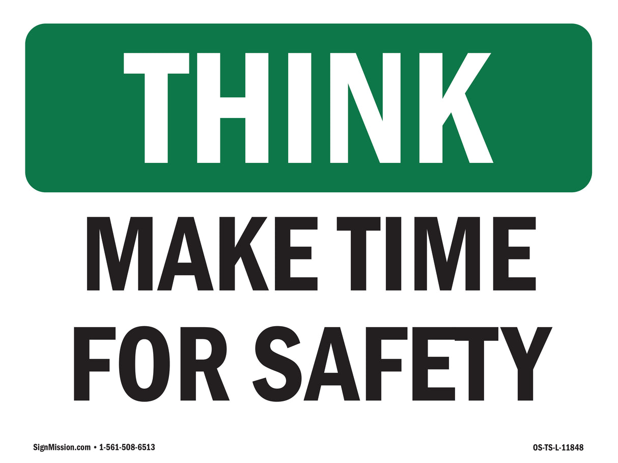 Make Time For Safety
