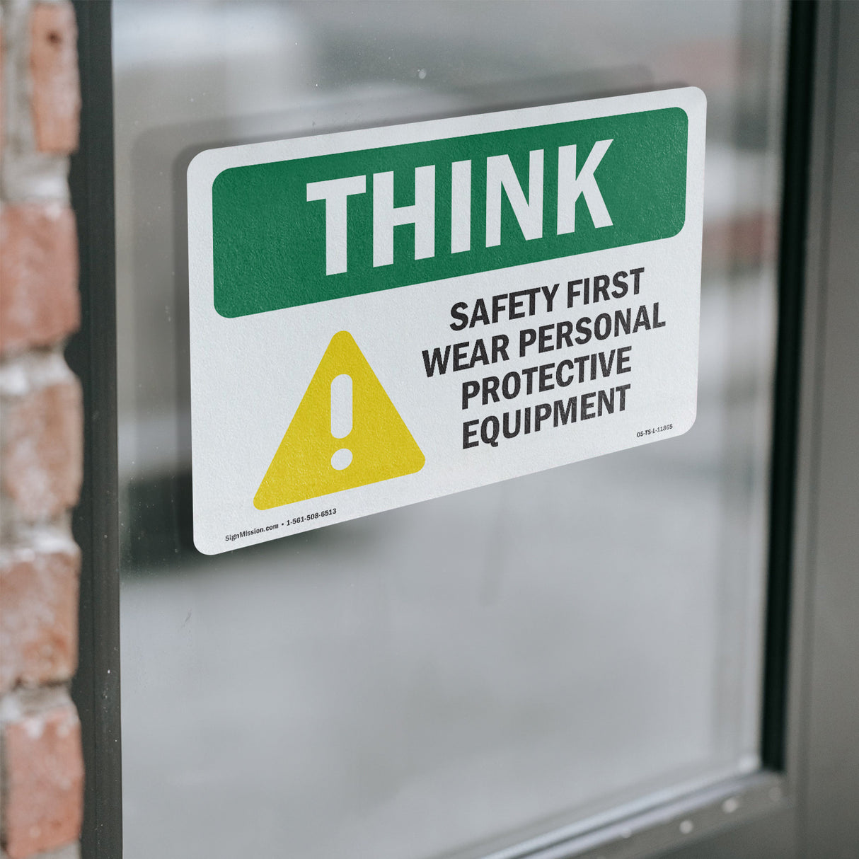 Wear PPE Symbol Bilingual