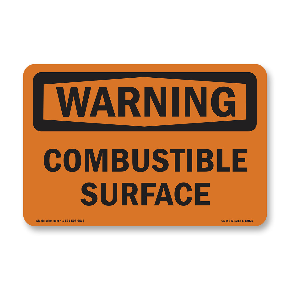 Combustible Surface