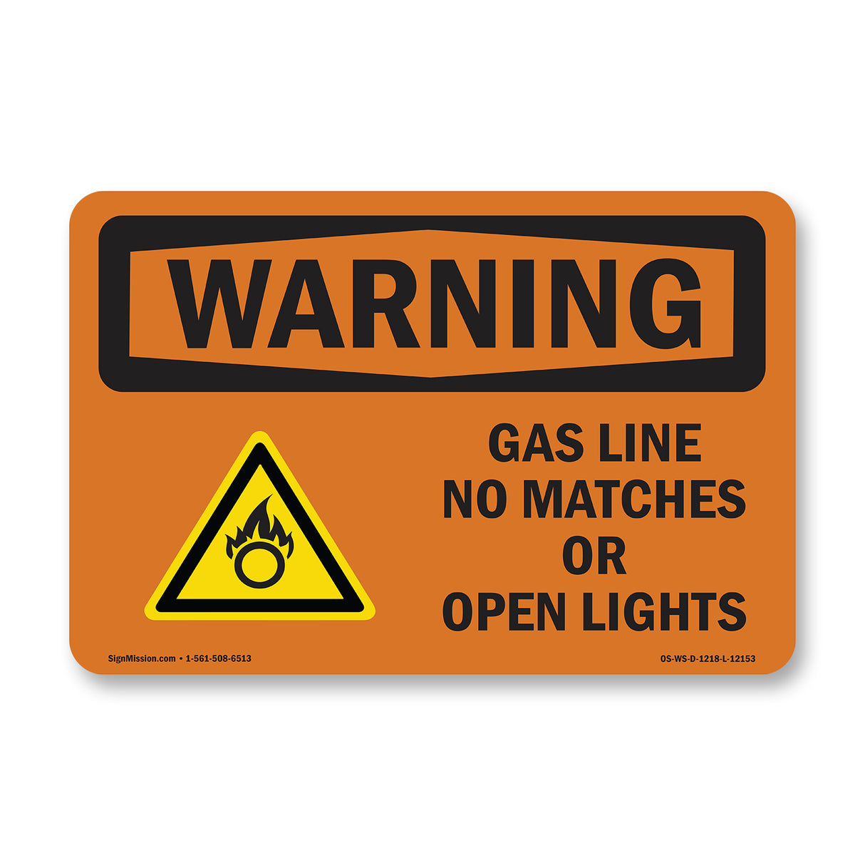 Gas Line No Matches Or Open Lights With Symbol