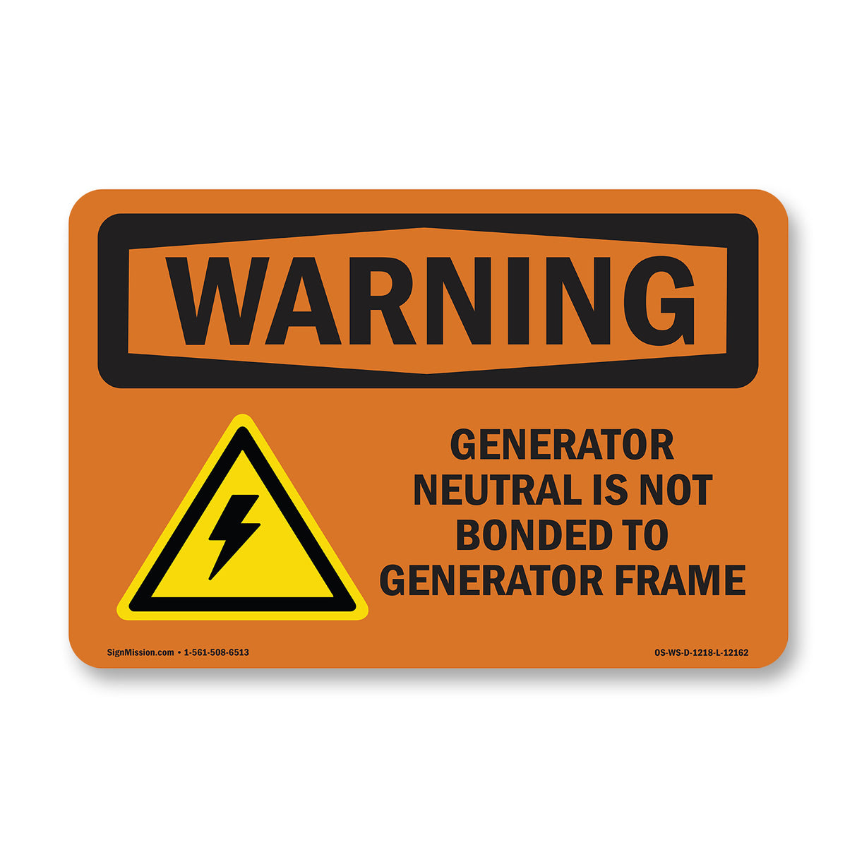 Generator Neutral Is Not Bonded With Symbol