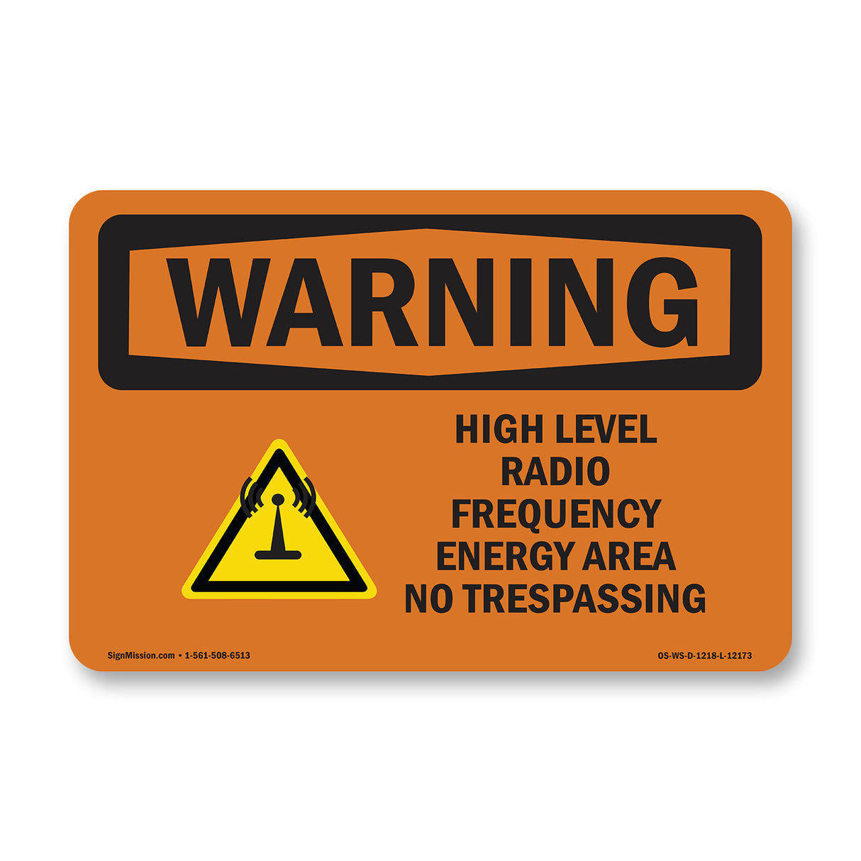 High Level Radio Frequency Energy With Symbol