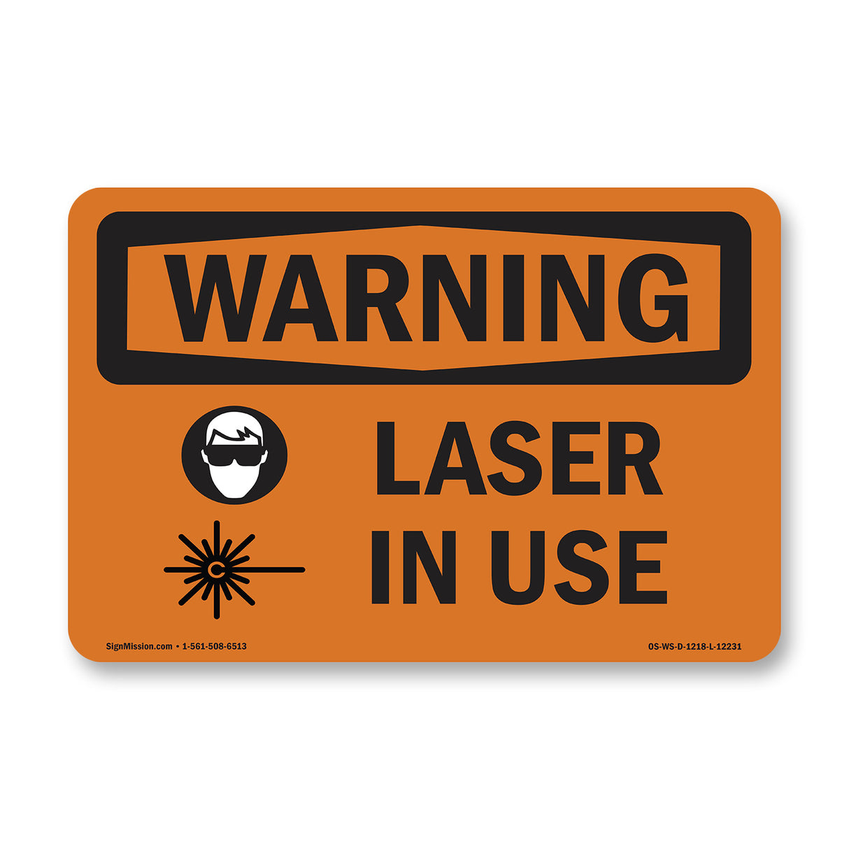 Laser In Use With Symbol