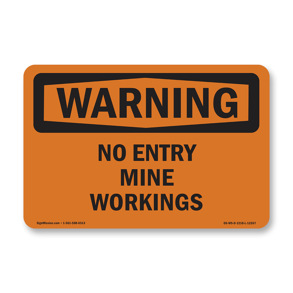 No Entry Mine Workings