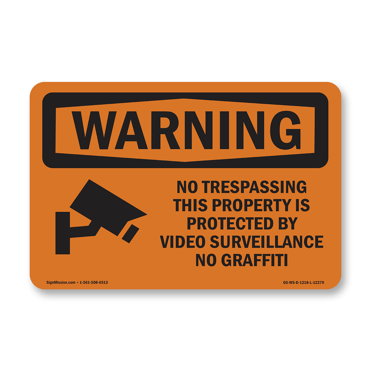 No Trespassing This Property With Symbol