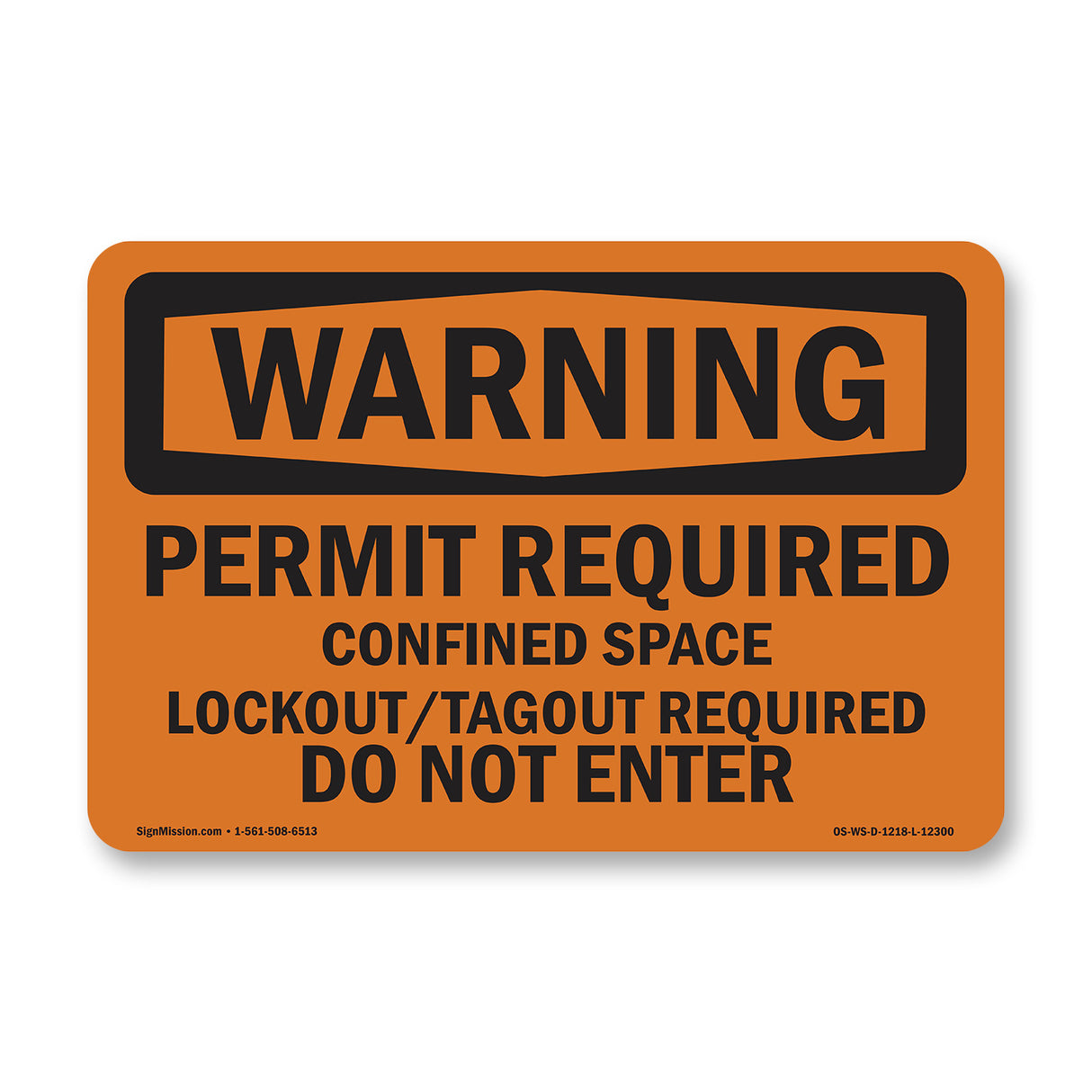 Permit Required Confined Space Lockout Tagout