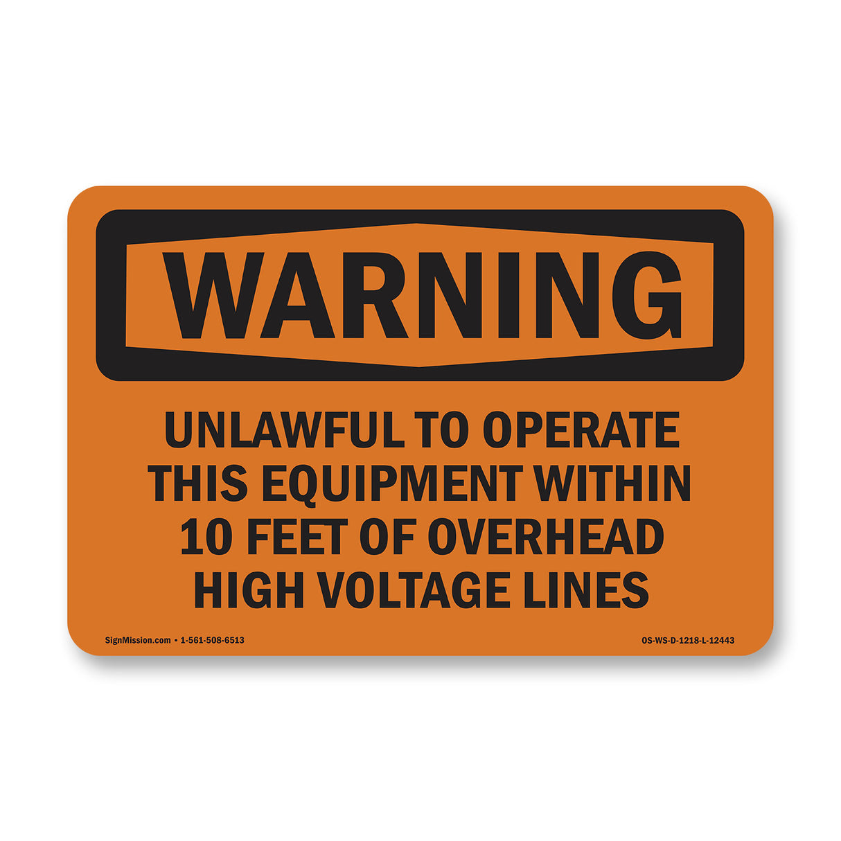Unlawful To Operate This Equipment Within