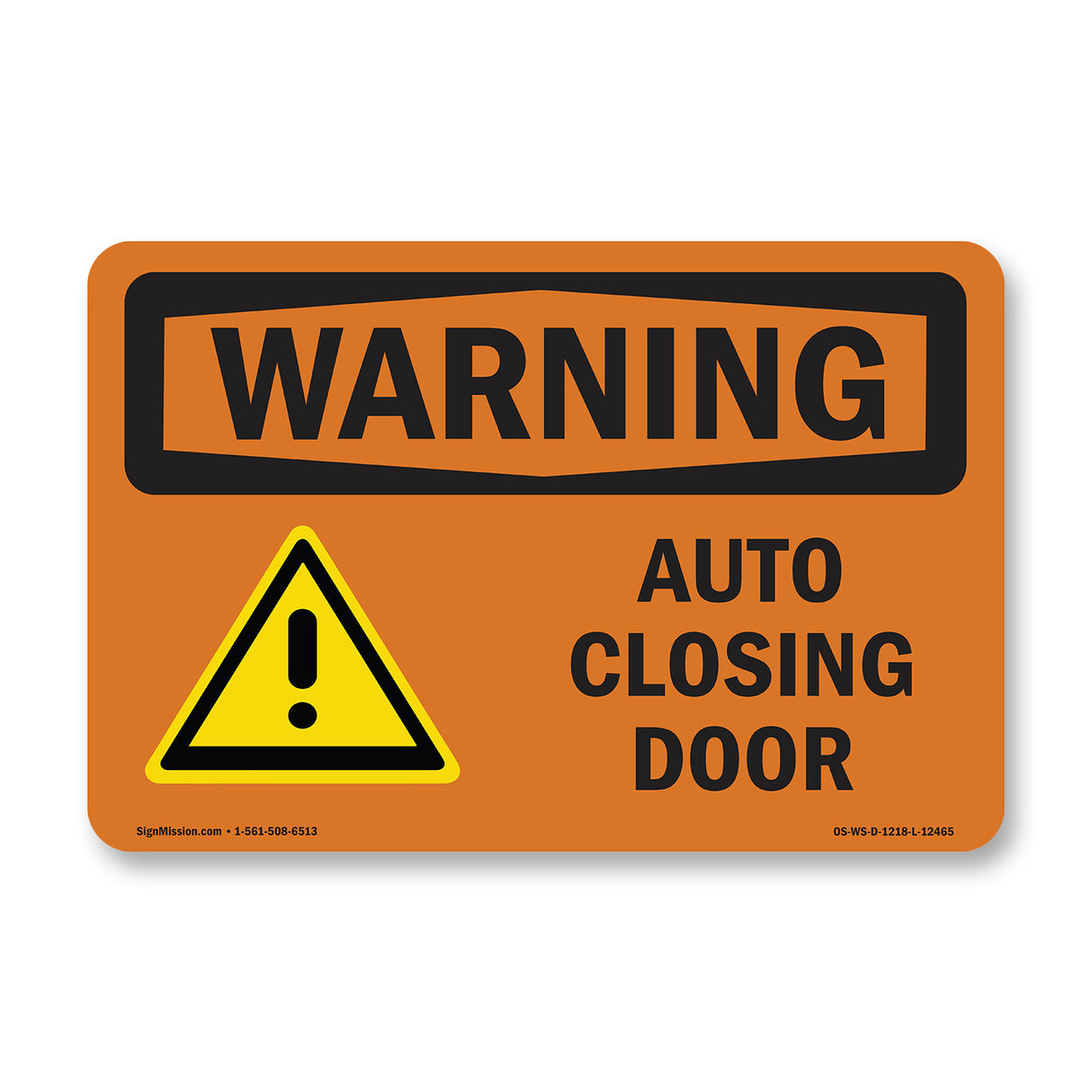 Auto Closing Door