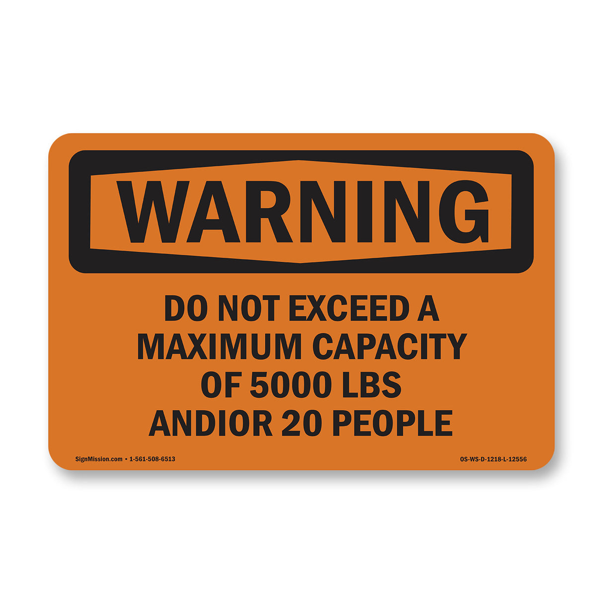 Do Not Exceed A Maximum Capacity