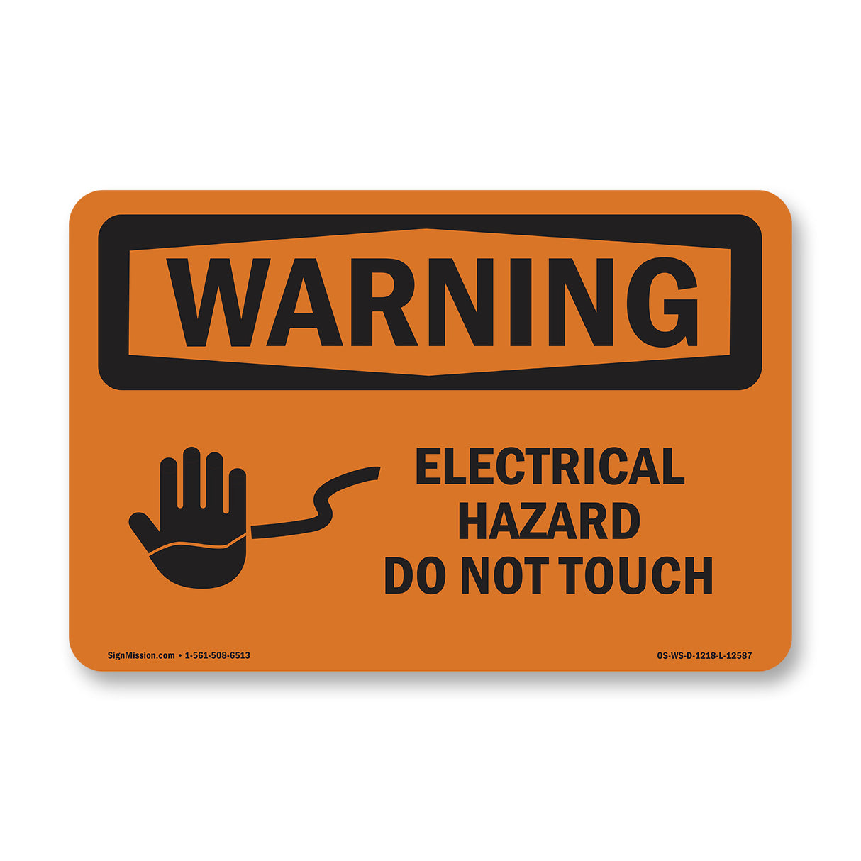 Electrical Hazard Do Not Touch