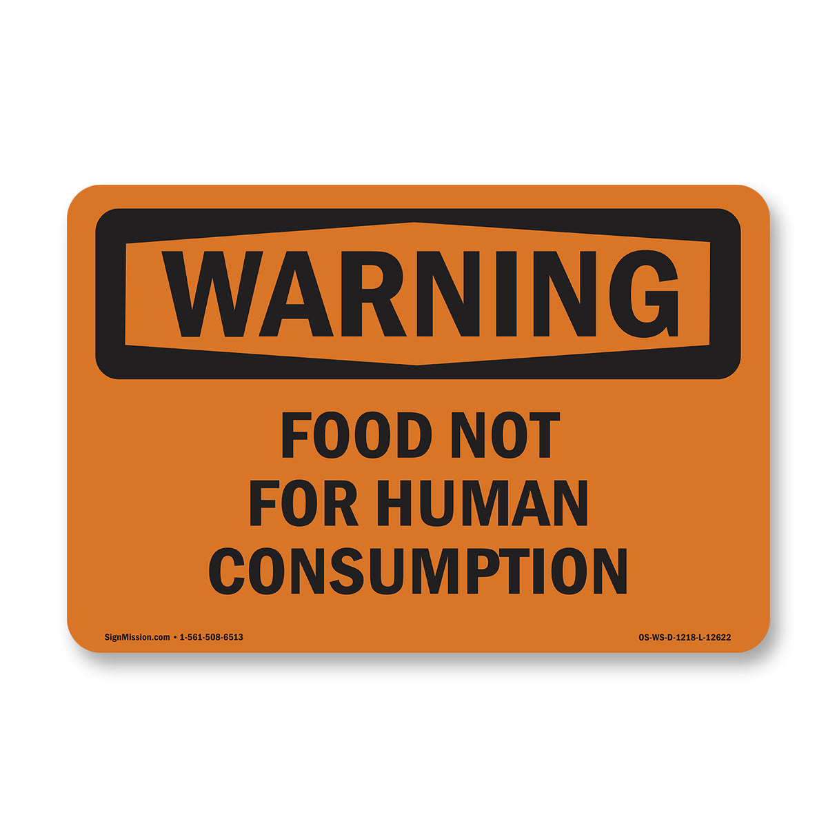 Food Not For Human Consumption