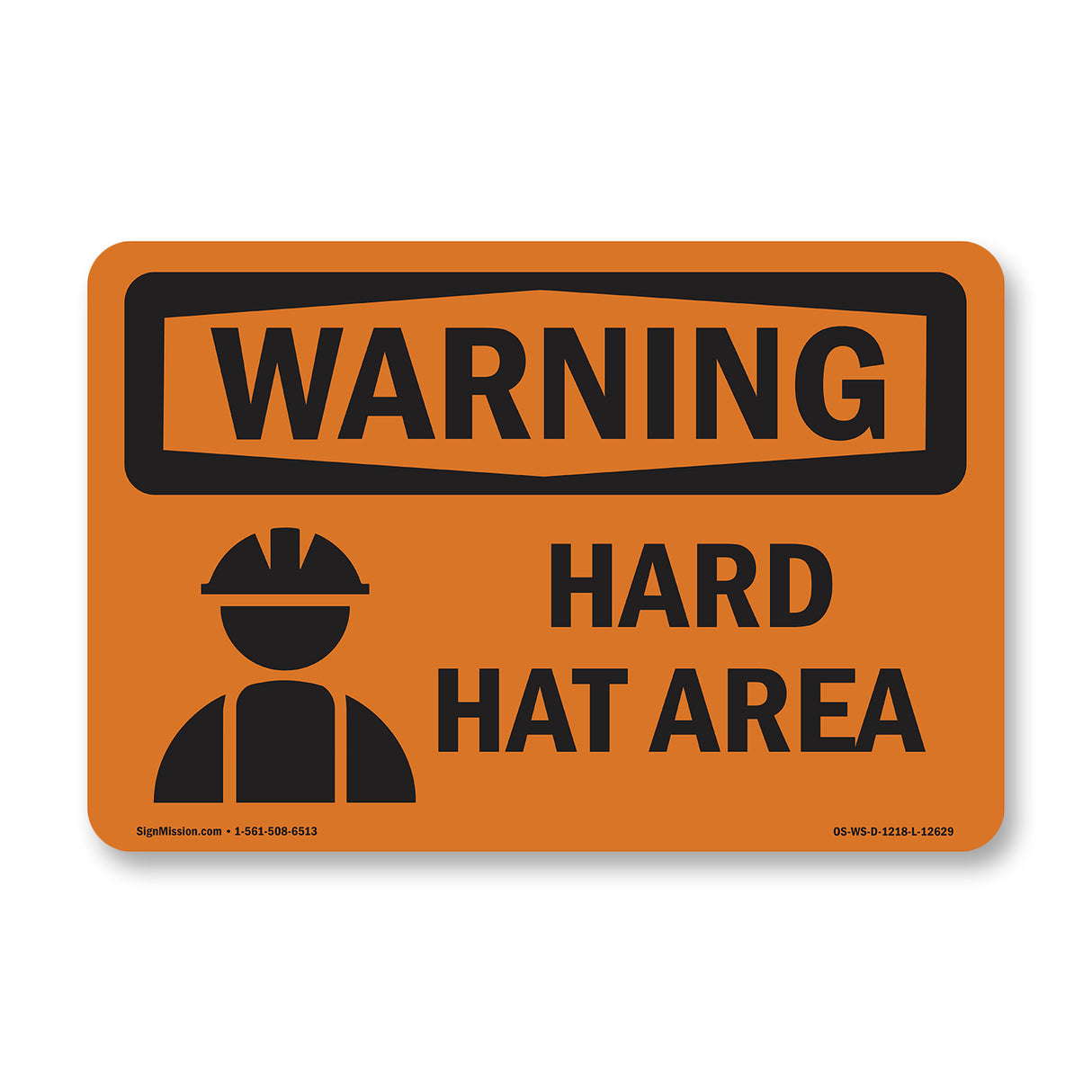Hard Hat Area Bilingual