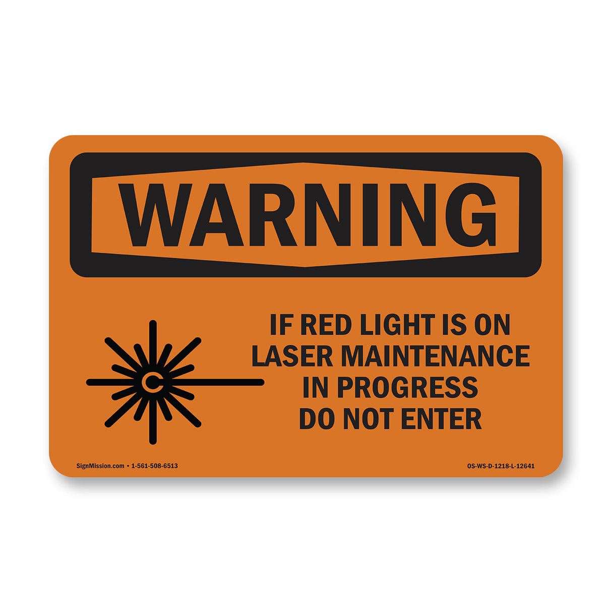 If Red Light Is On Laser With Symbol