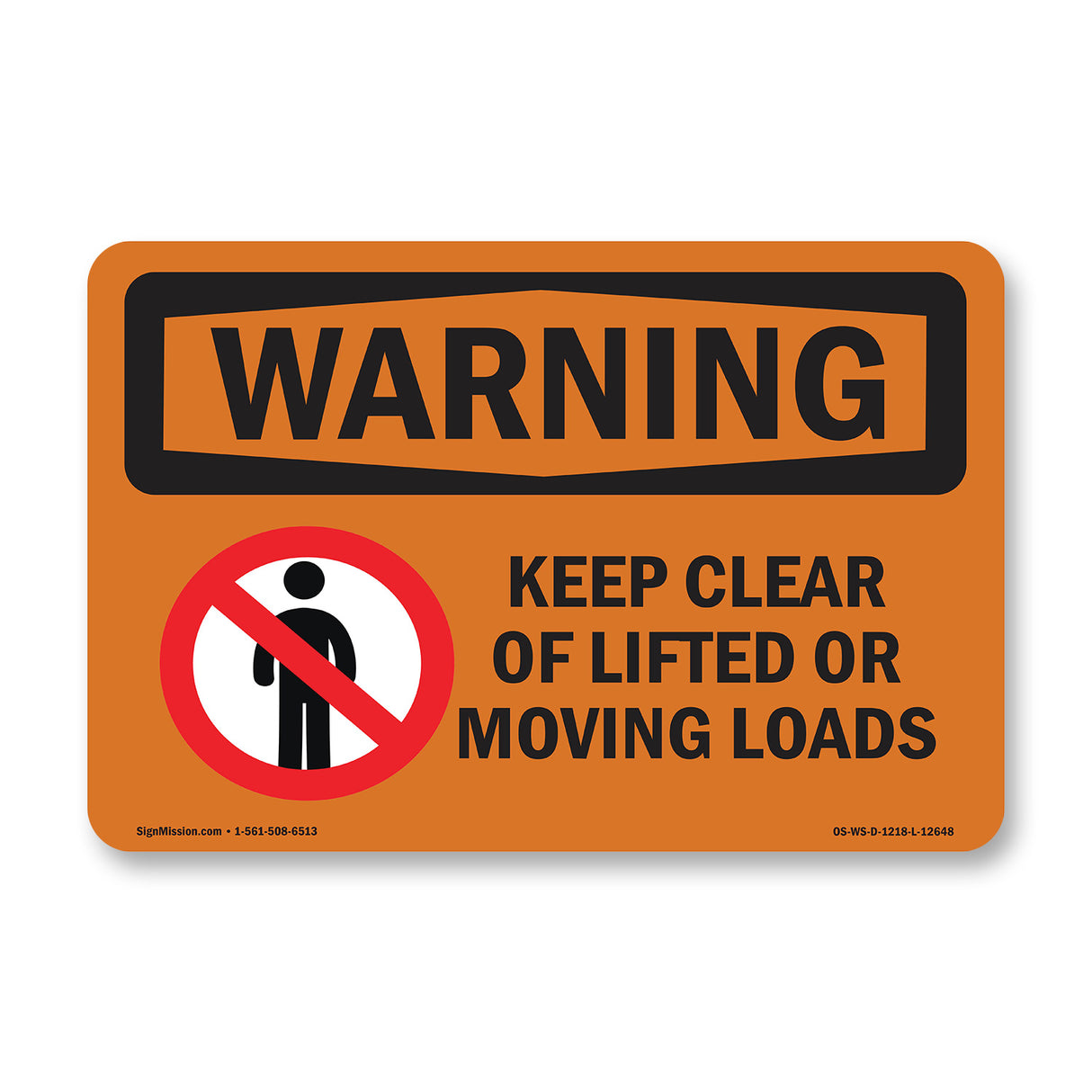 Keep Clear Of Lifted Or Moving Loads