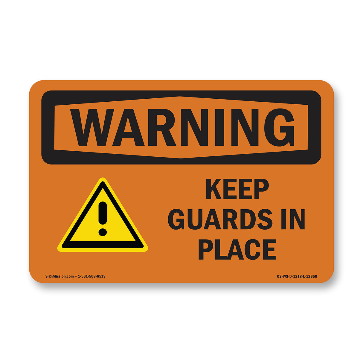 Keep Guards In Place Bilingual