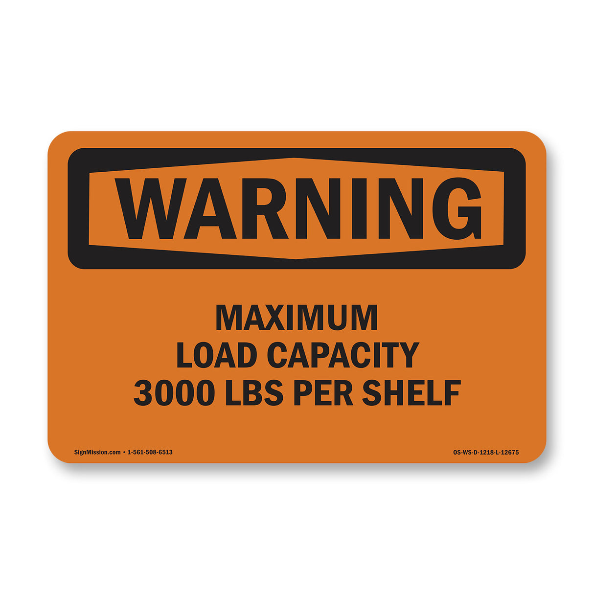Maximum Load Capacity 3000 Lbs Per Shelf