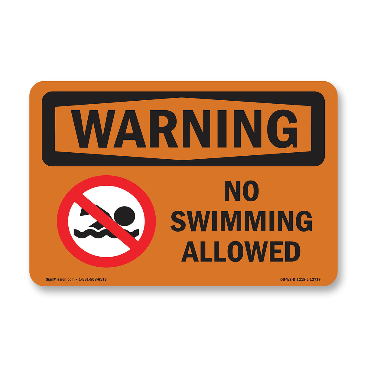 No Swimming Allowed