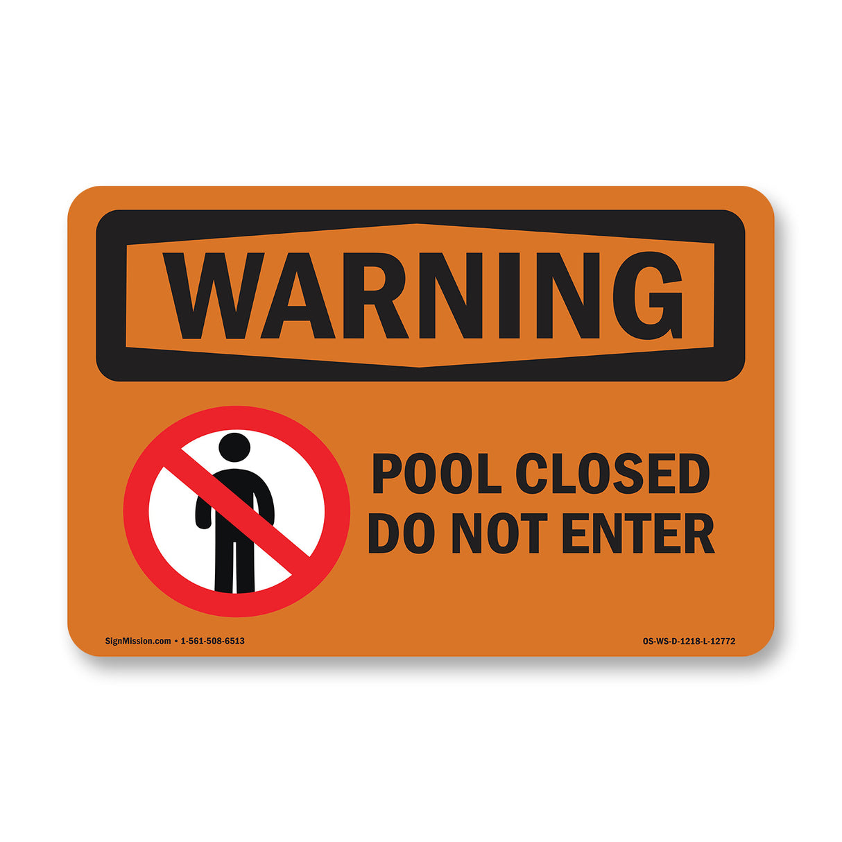 Pool Closed Do Not Enter