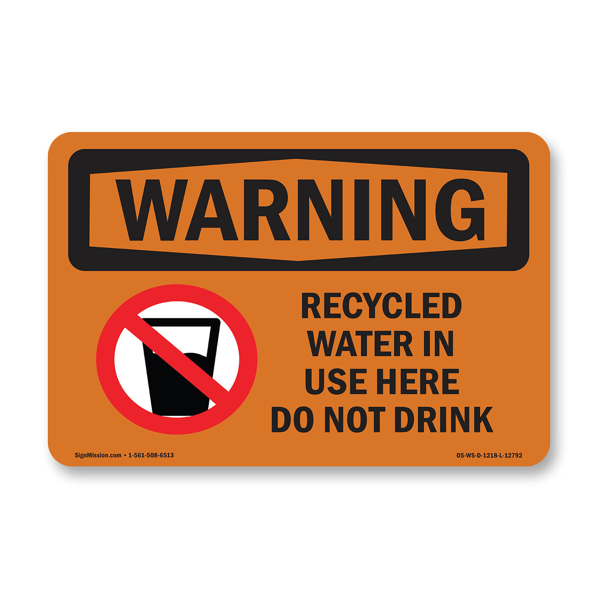 Recycled Water In Use Here Do Not Drink