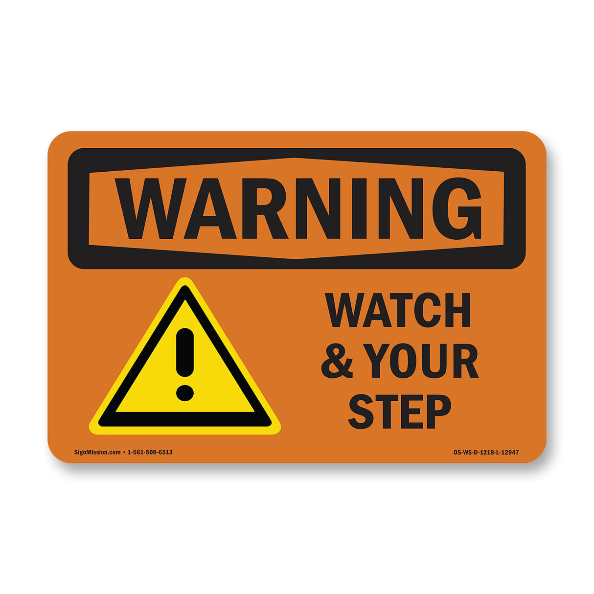 Watch Your Step With Symbol