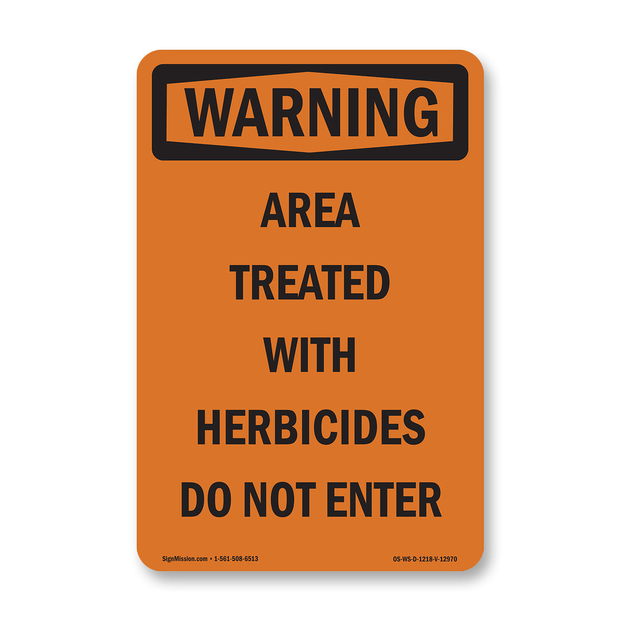 Treated With Herbicides Do Not Enter