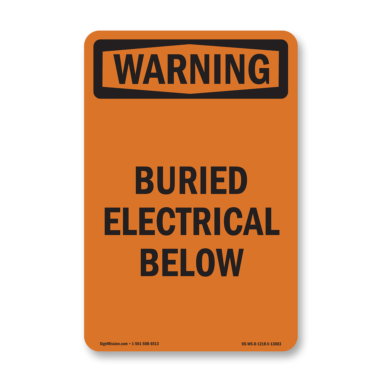 Buried Electrical Below