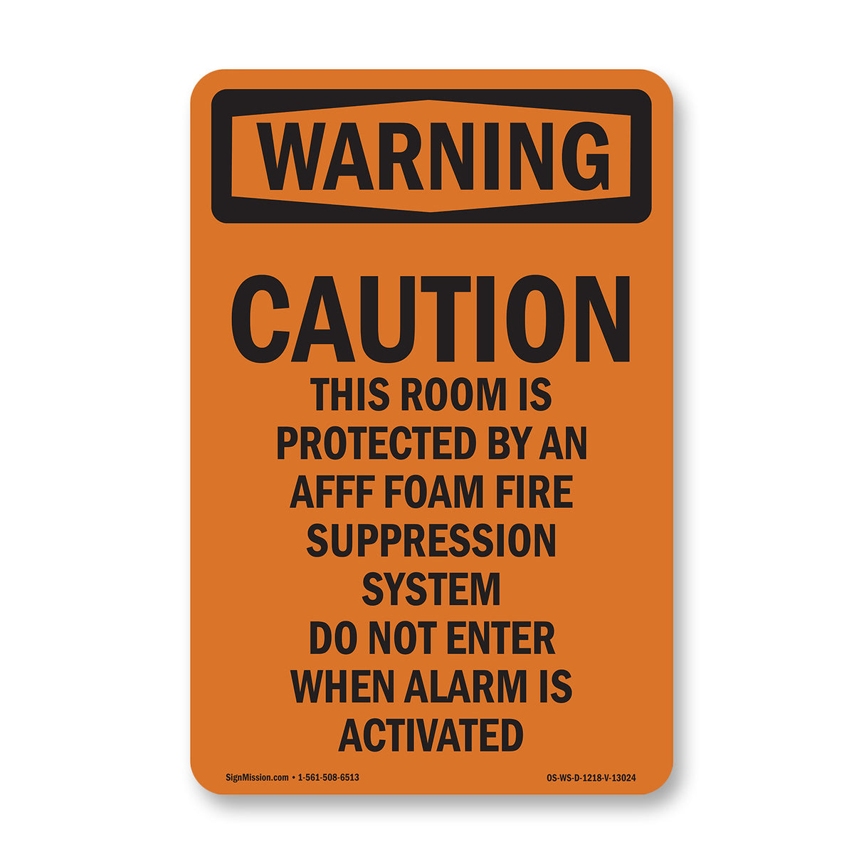 Caution This Room Is Protected By An Afff