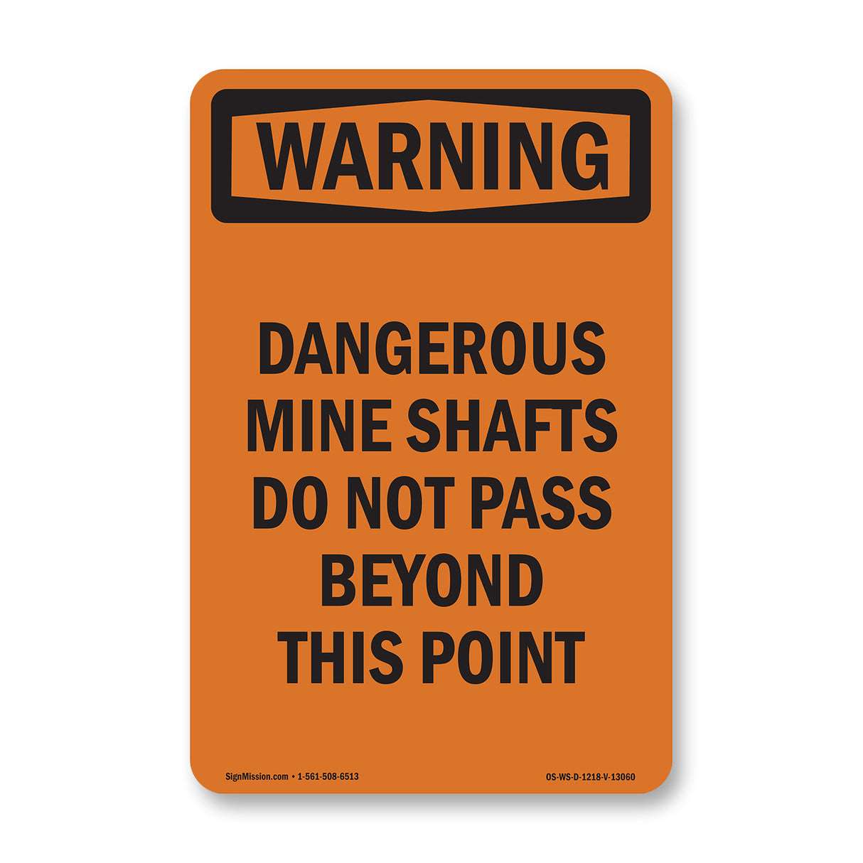 Dangerous Mine Shafts Do Not Pass Beyond