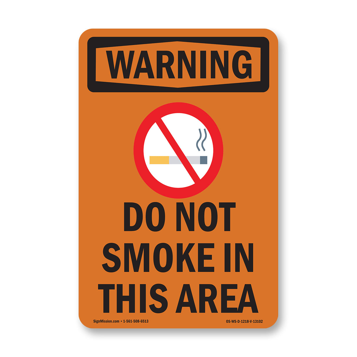 Do Not Smoke In This Area Bilingual